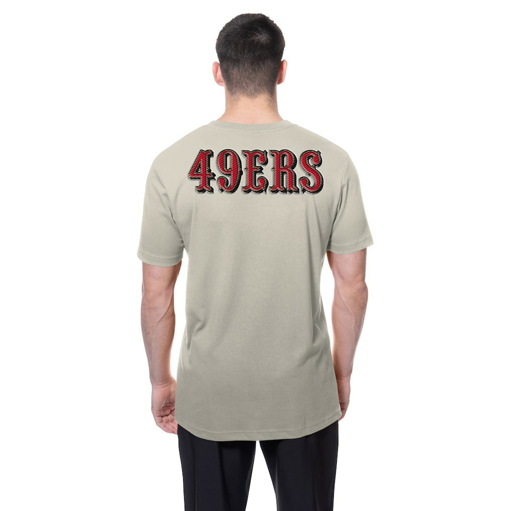 San Francisco 49ers New Era Multi Patch T-Shirt Light Beige | NFL