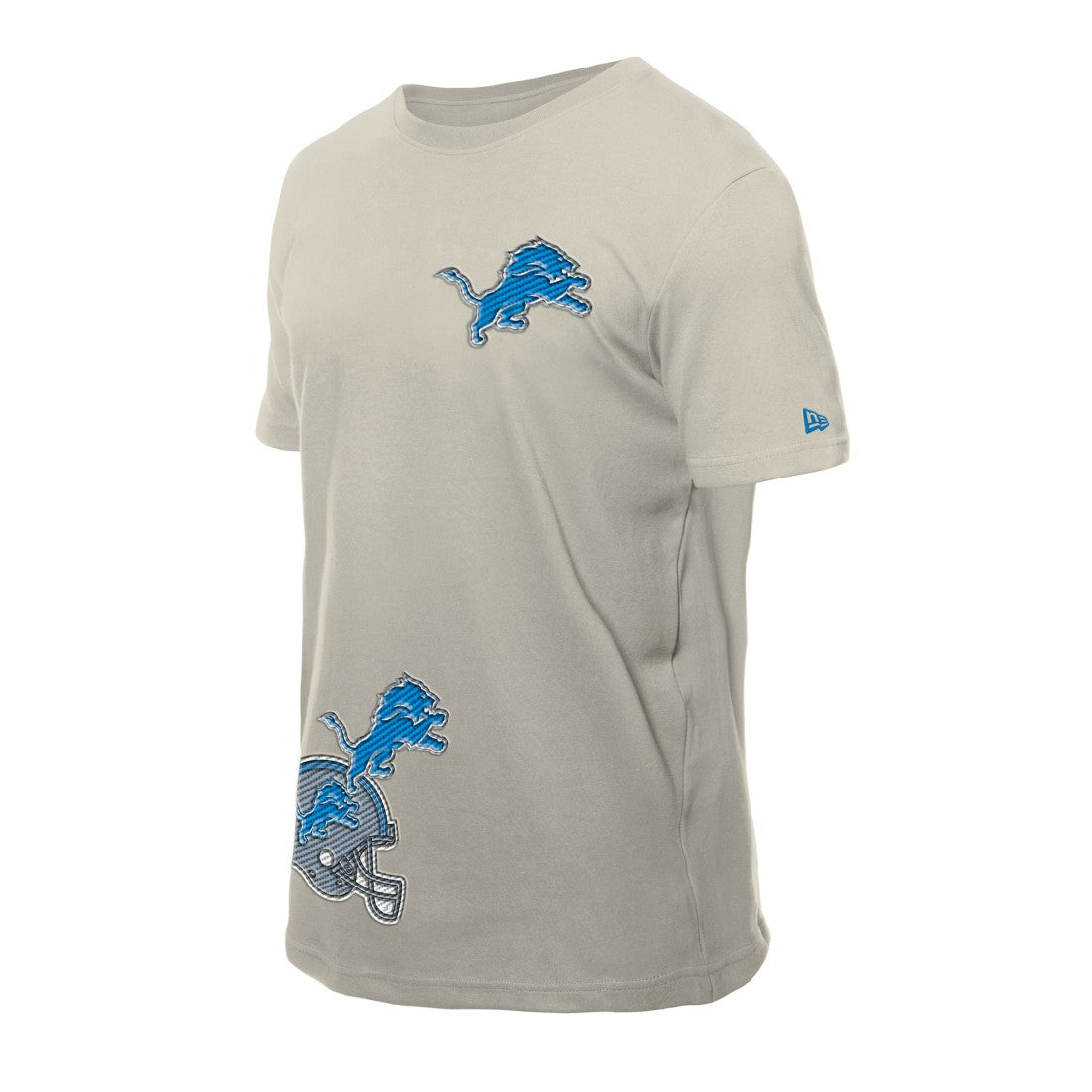 Detroit Lions New Era Multi Patch T-Shirt Light Beige | NFL