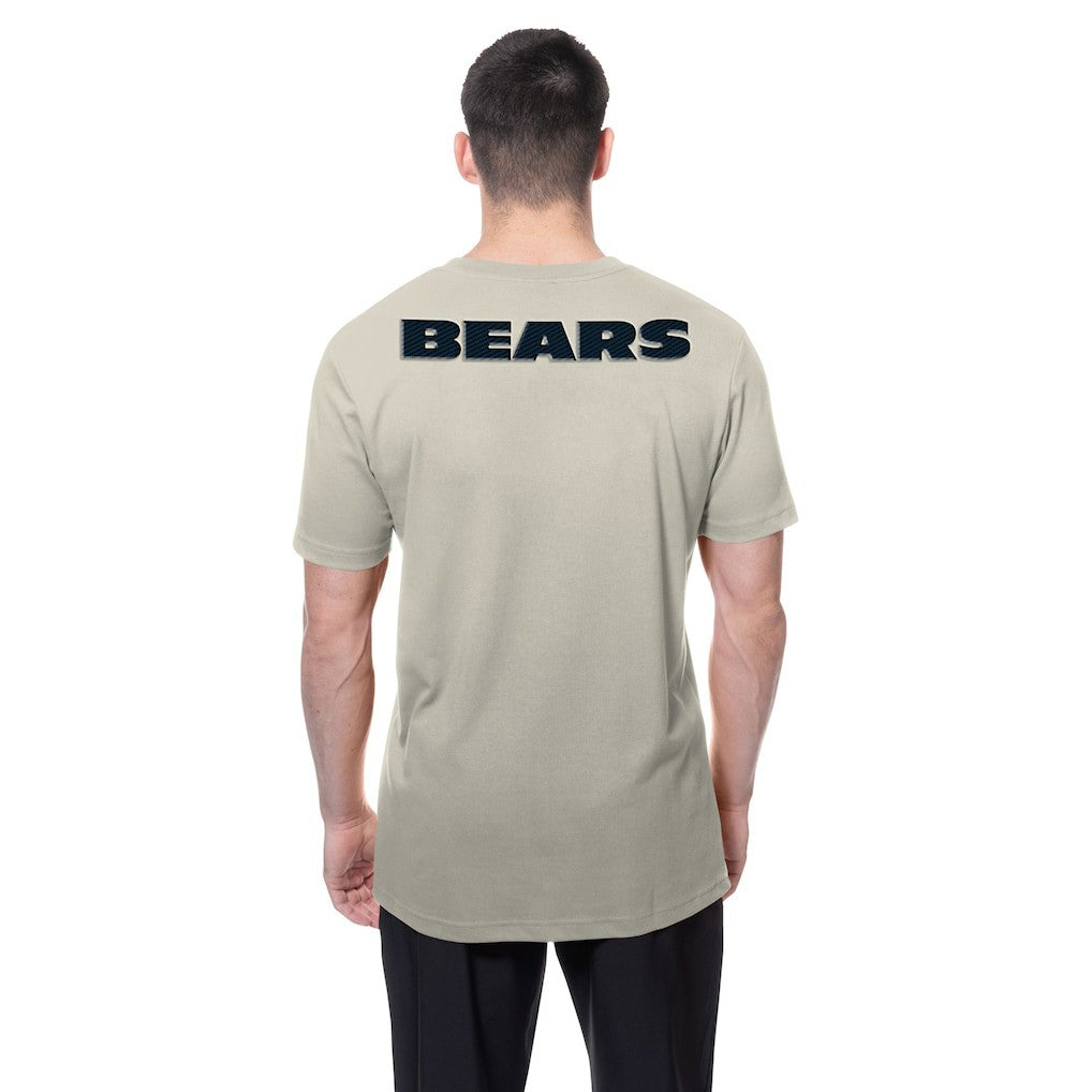 Chicago Bears New Era Multi Patch T-Shirt Light Beige | NFL