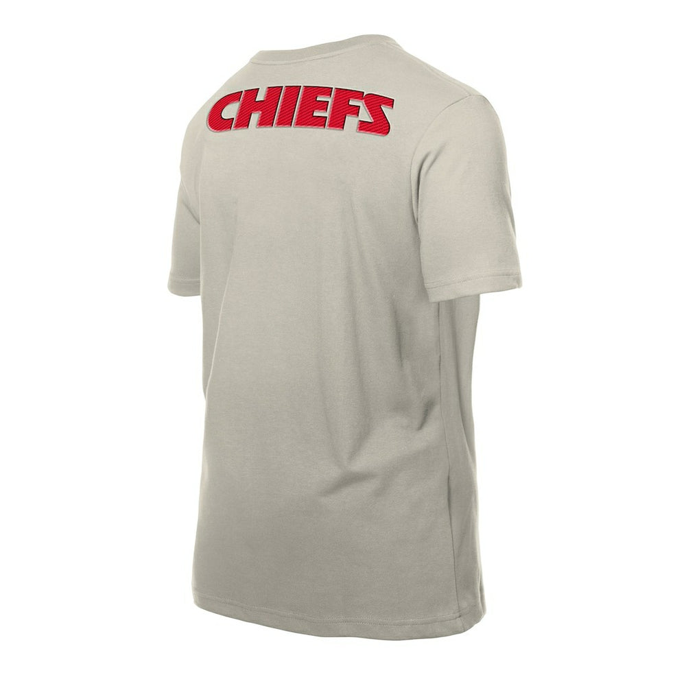 Kansas City Chiefs New Era Multi Patch T-Shirt Light Beige | NFL