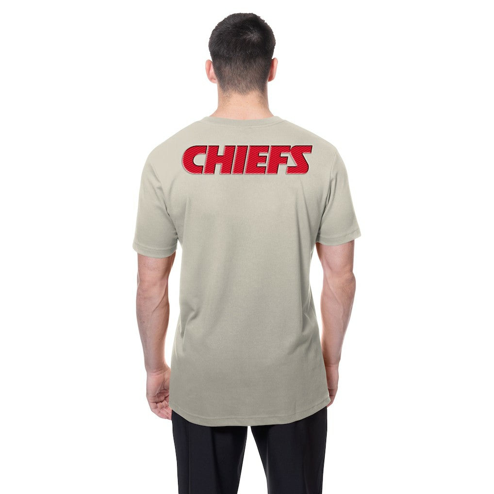 Kansas City Chiefs New Era Multi Patch T-Shirt Light Beige | NFL