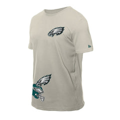 Philadelphia Eagles New Era Multi Patch T-Shirt Light Beige | NFL