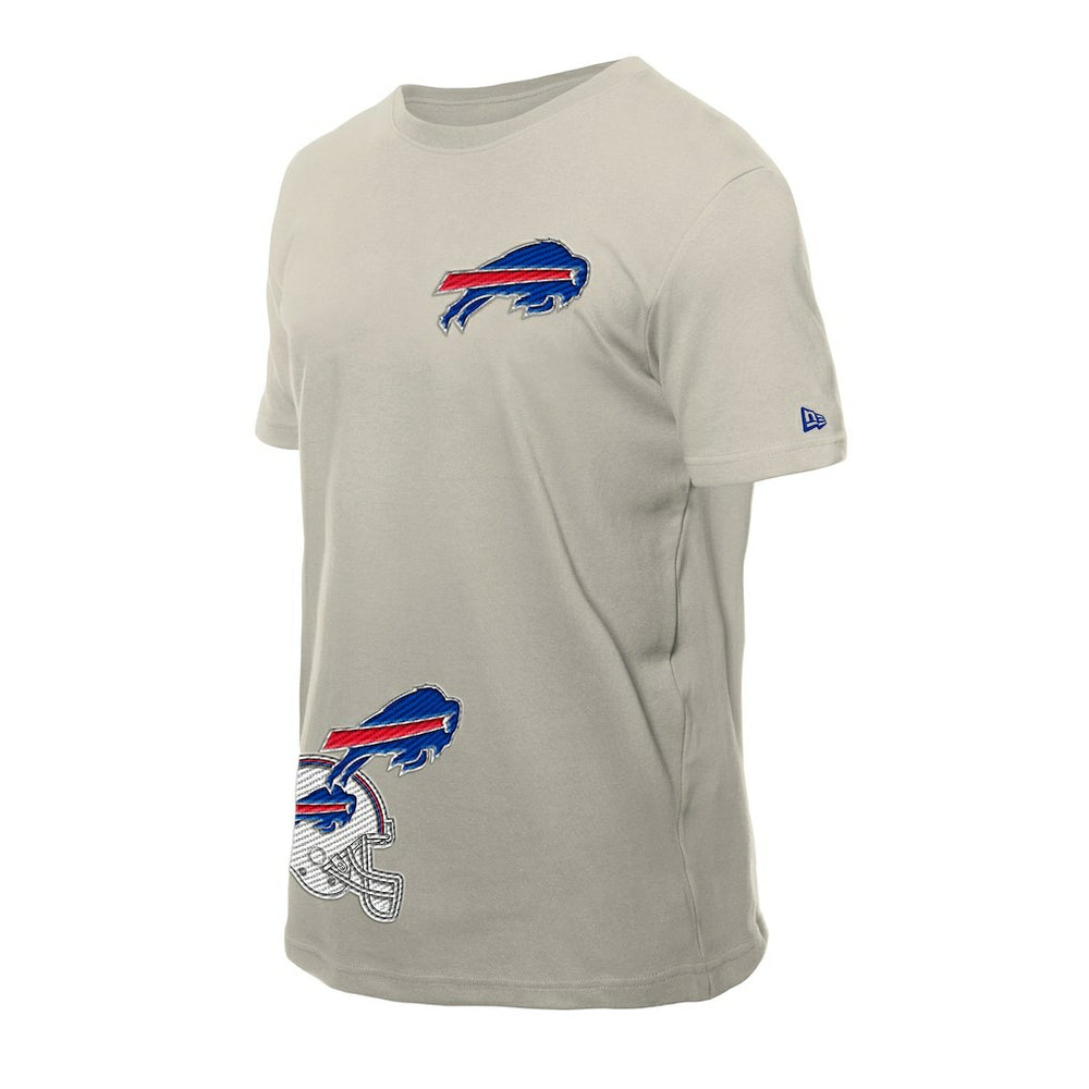 Buffalo Bills New Era Multi Patch T-Shirt Light Beige | NFL