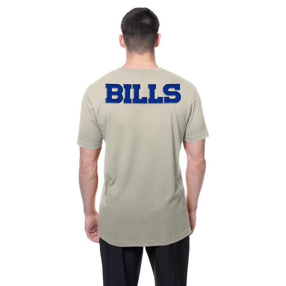 Buffalo Bills New Era Multi Patch T-Shirt Light Beige | NFL