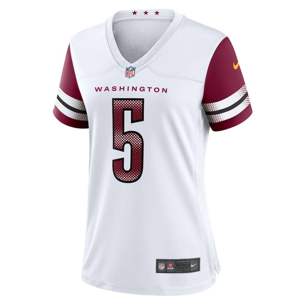 Jayden Daniels Washington Commanders Women's Game Jersey White | Nike for Sale