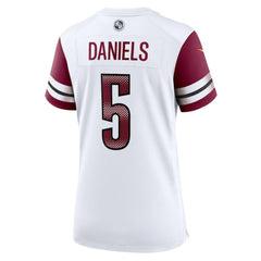 Jayden Daniels Washington Commanders Women's Game Jersey White | Nike for Sale