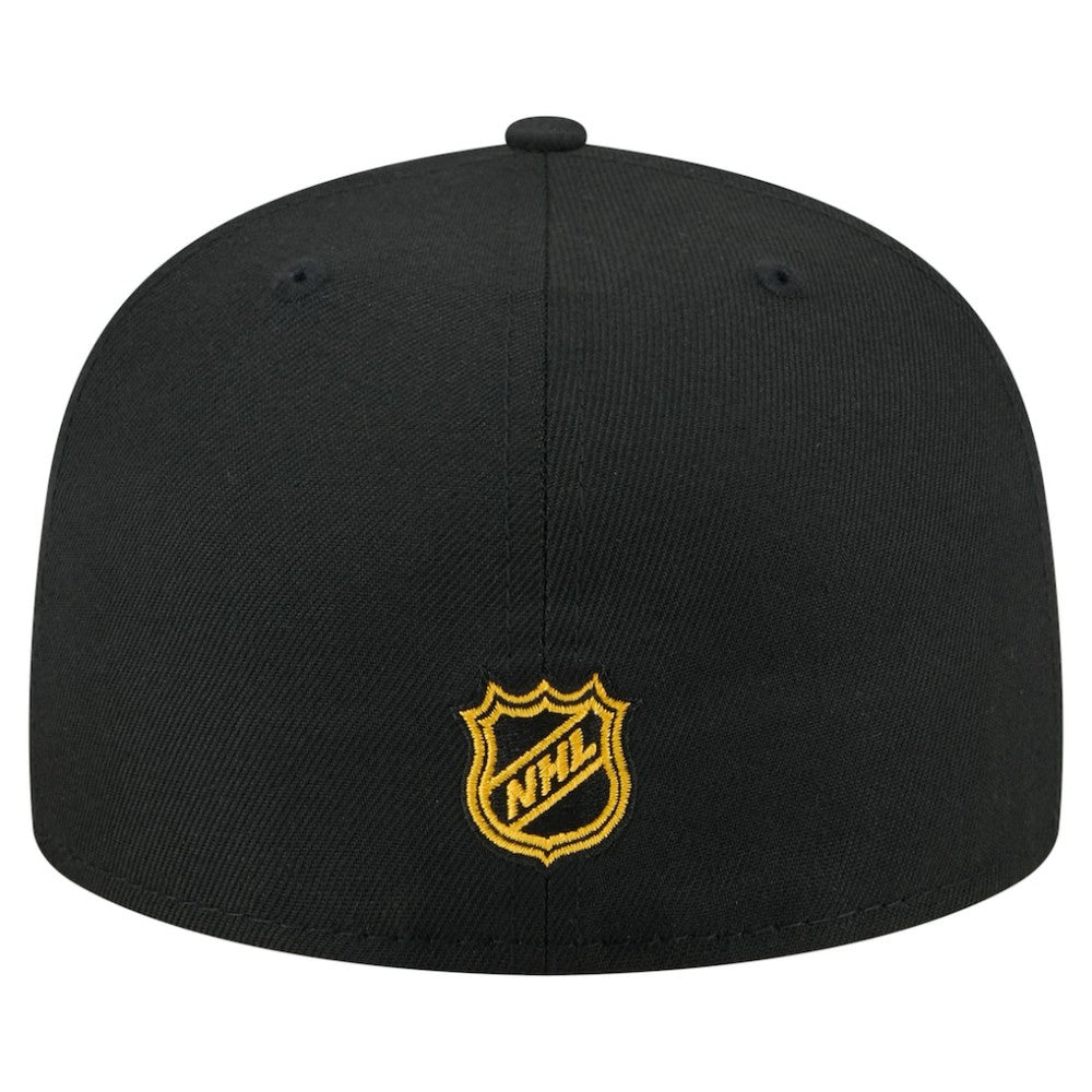 Pittsburgh Penguins New Era State Stitch 59FIFTY Fitted Hat - Black - NHL
