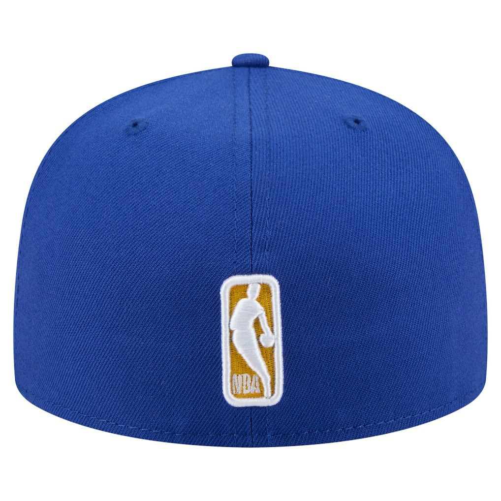 Golden State Warriors State Stitch 59FIFTY Fitted Hat Royal - NBA