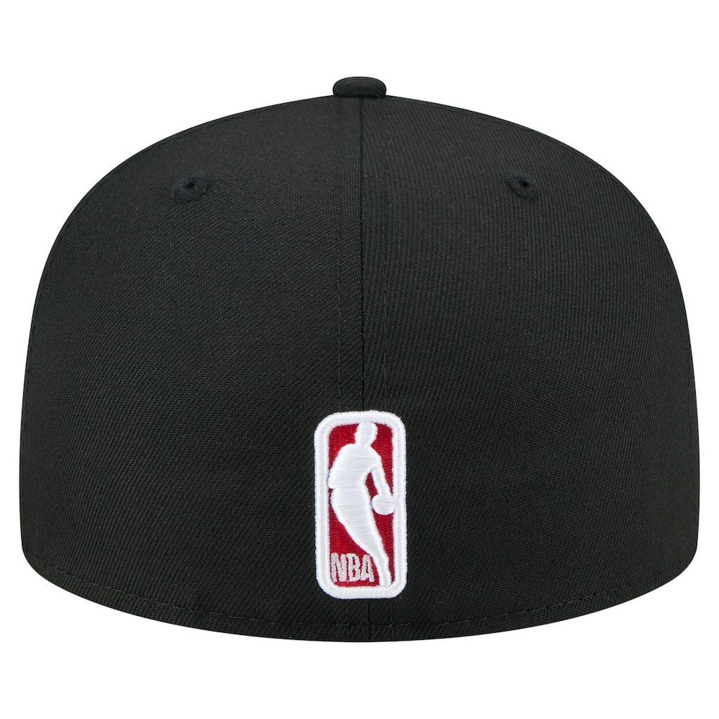 Chicago Bulls State Stitch 59FIFTY Fitted Hat Black - NBA