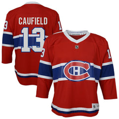 Cole Caufield Montreal Canadiens Youth Home Replica Player Jersey - Red - NHL