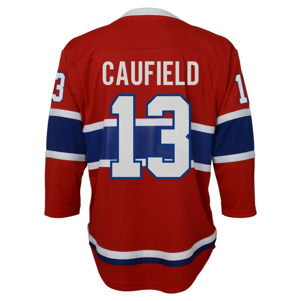 Cole Caufield Montreal Canadiens Youth Home Replica Player Jersey - Red - NHL