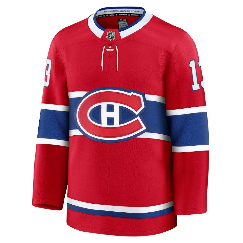Cole Caufield Montreal Canadiens Fanatics Home Premium Jersey - Red - NHL