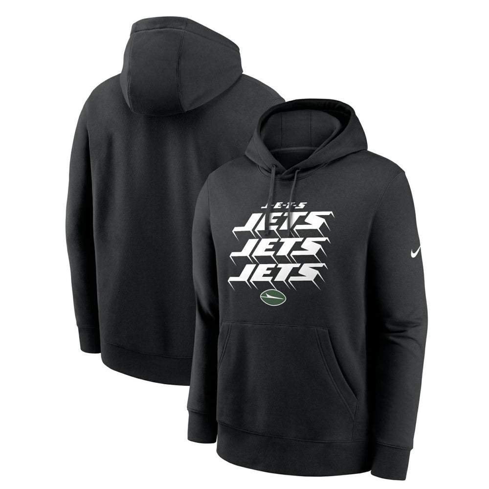 New York Jets Hometown Fleece Pullover Hoodie Black | Nike for Sale