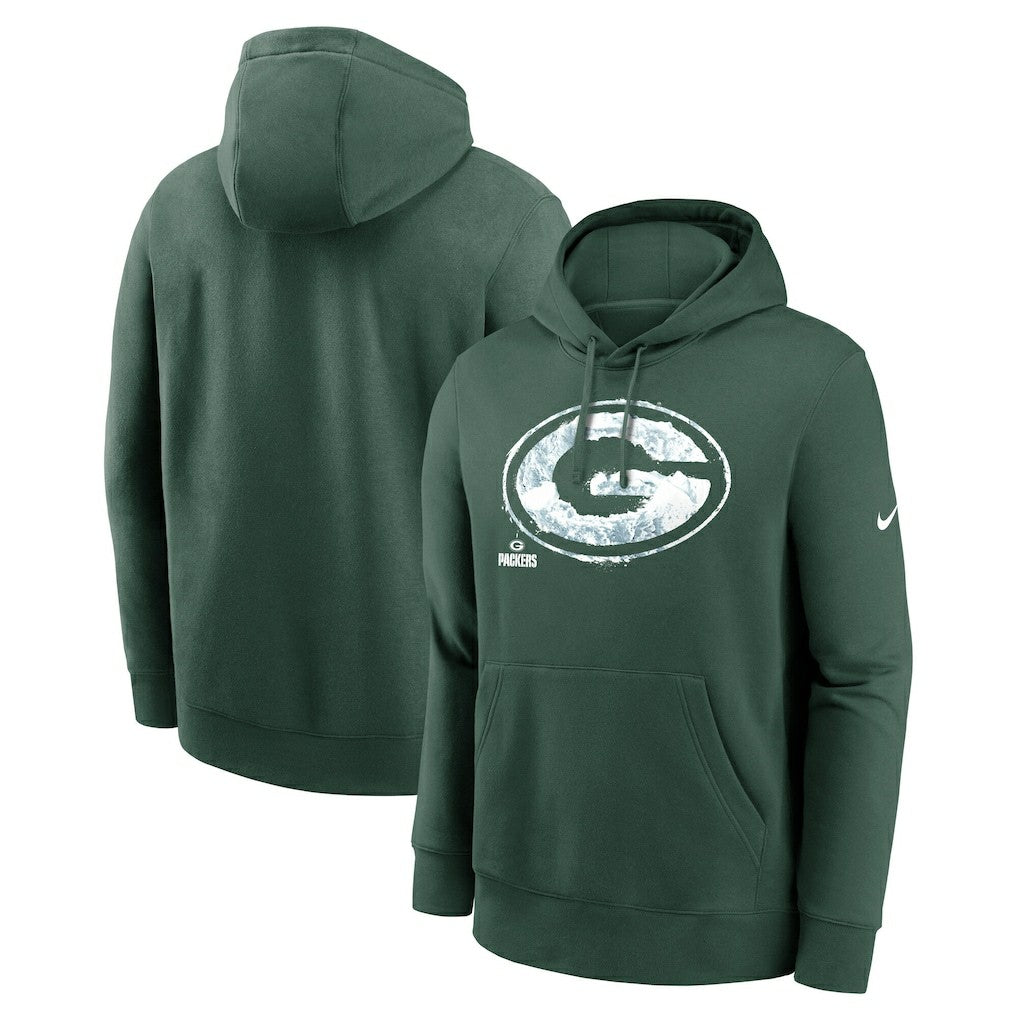 Green Bay Packers Hometown Fleece Pullover Hoodie Green | Nike for Sale