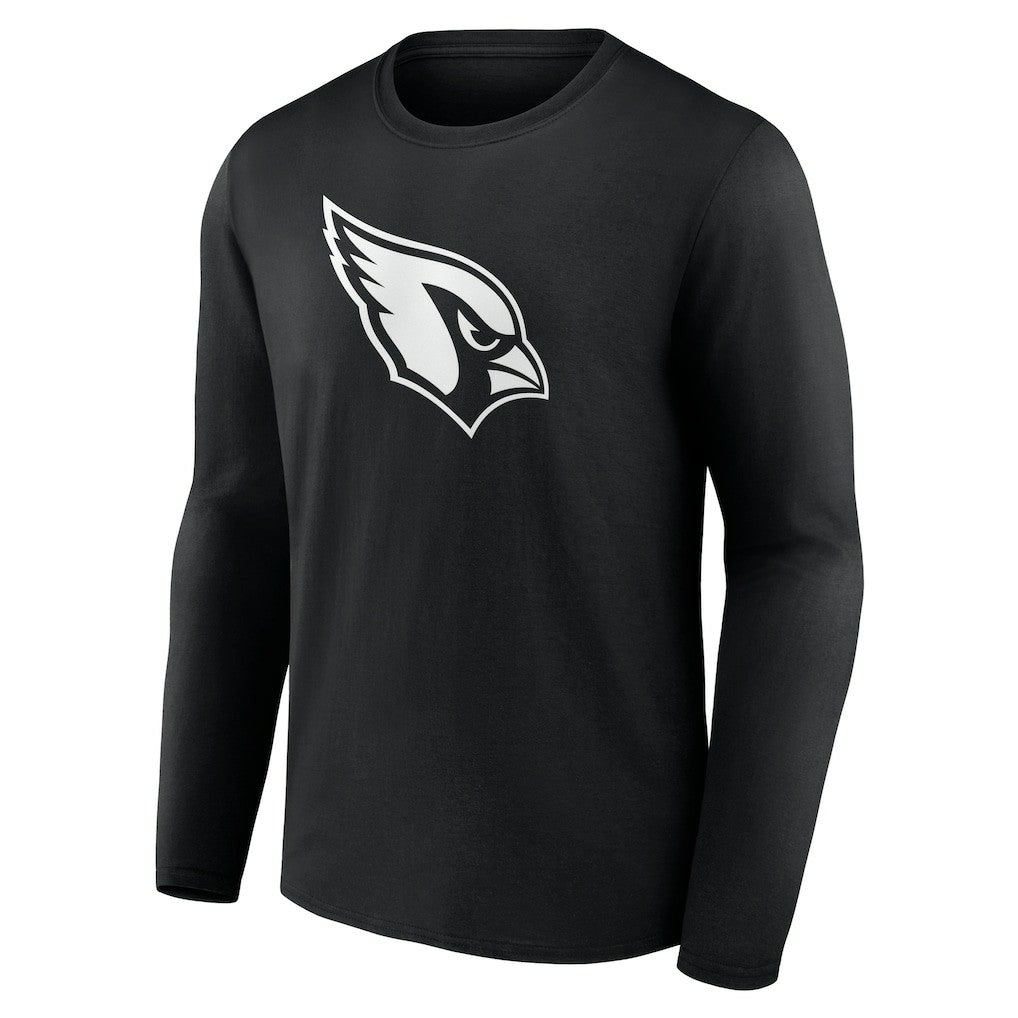 Arizona Cardinals Personalized Name & Number Monochrome Long Sleeve T-Shirt Black | NFL