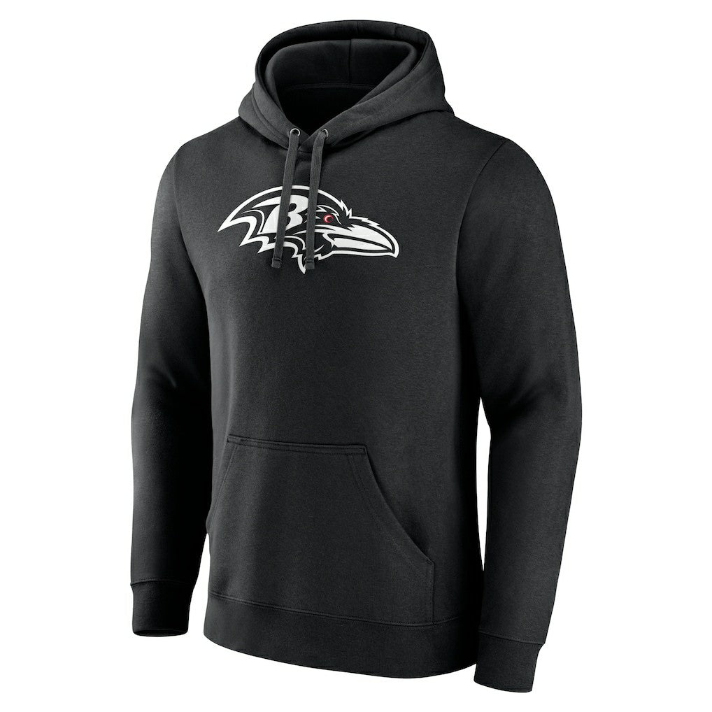 Baltimore Ravens Personalized Name & Number Pullover Hoodie Black | NFL