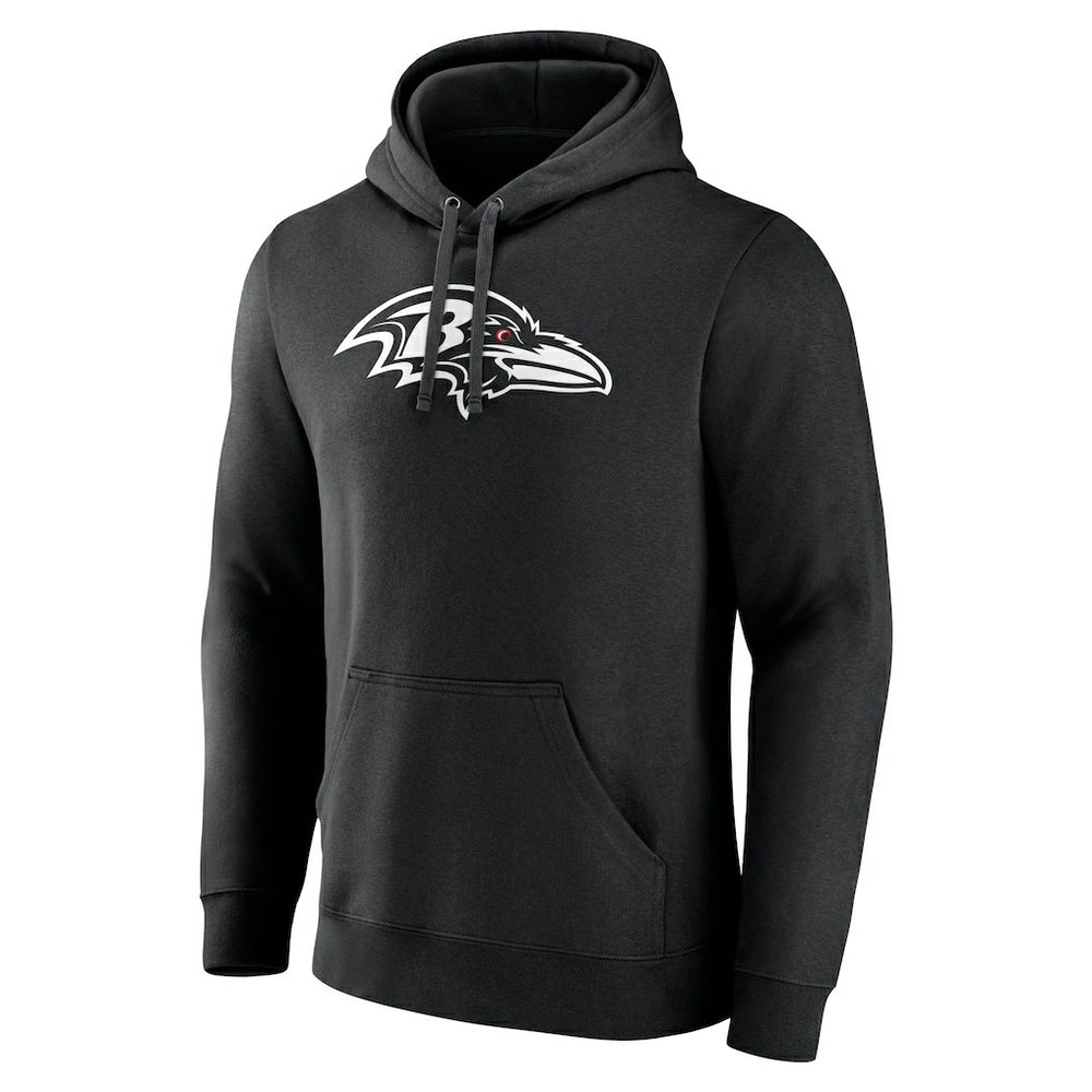 Baltimore Ravens Personalized Name & Number Pullover Hoodie Black | NFL