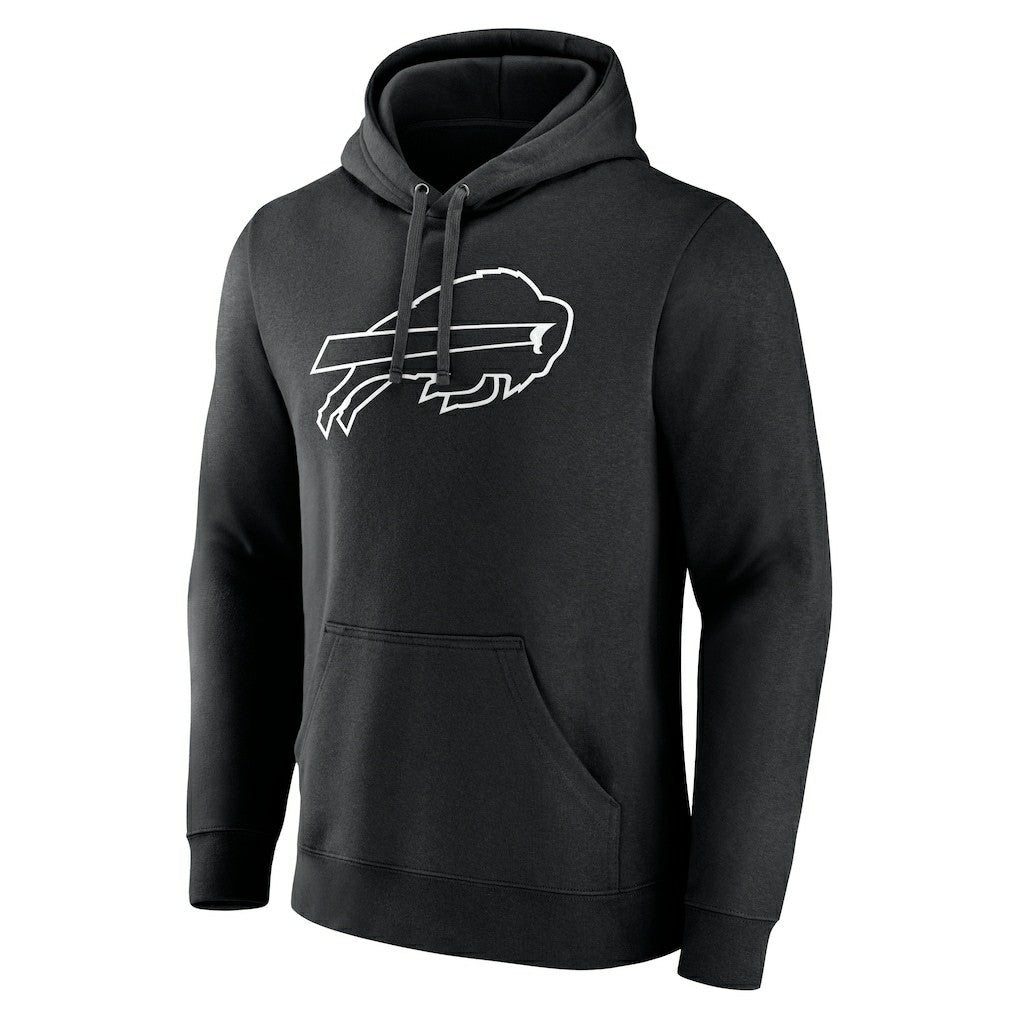 Buffalo Bills Personalized Name & Number Pullover Hoodie Black | NFL