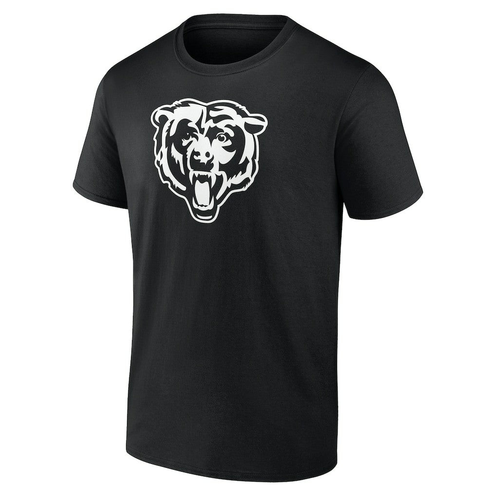 Chicago Bears Personalized Name & Number Monochrome T-Shirt Black | NFL