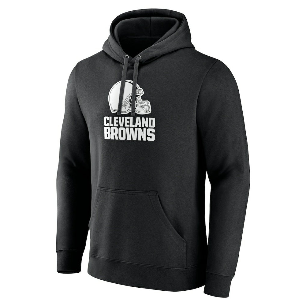 Cleveland Browns Personalized Name & Number Pullover Hoodie Black | NFL