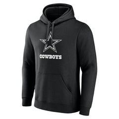 Dallas Cowboys Personalized Name & Number Pullover Hoodie Black | NFL