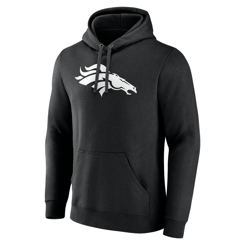 Denver Broncos Personalized Name & Number Pullover Hoodie Black | NFL