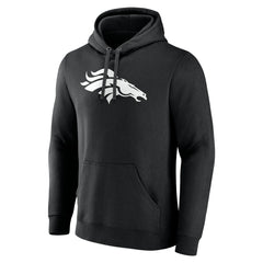 Denver Broncos Personalized Name & Number Pullover Hoodie Black | NFL