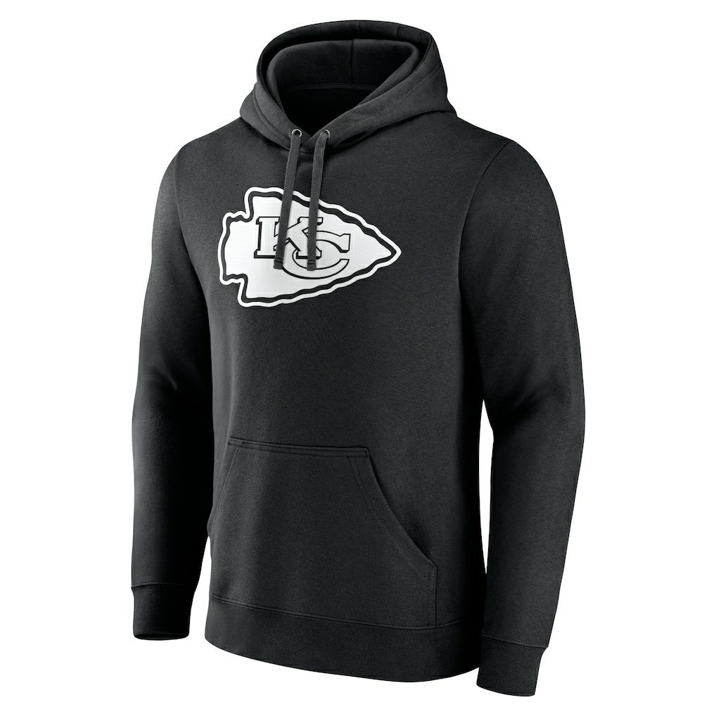 Kansas City Chiefs Personalized Name & Number Pullover Hoodie Black | NFL