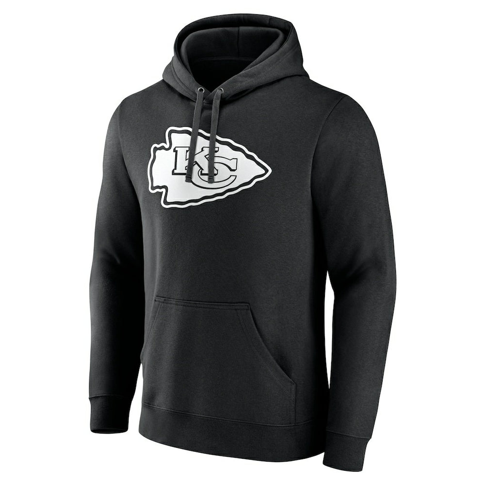 Kansas City Chiefs Personalized Name & Number Pullover Hoodie Black | NFL