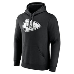 Kansas City Chiefs Personalized Name & Number Pullover Hoodie Black | NFL