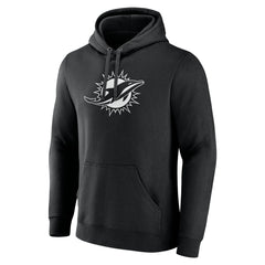Miami Dolphins Personalized Name & Number Pullover Hoodie Black | NFL