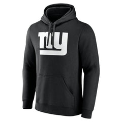 New York Giants Personalized Name & Number Pullover Hoodie Black | NFL