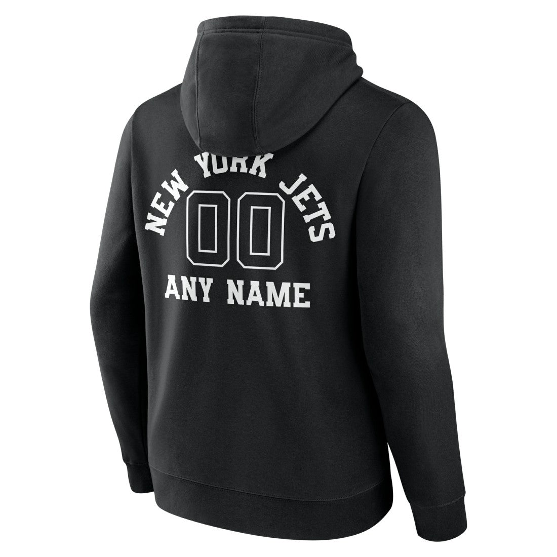New York Jets Personalized Name & Number Pullover Hoodie Black | NFL