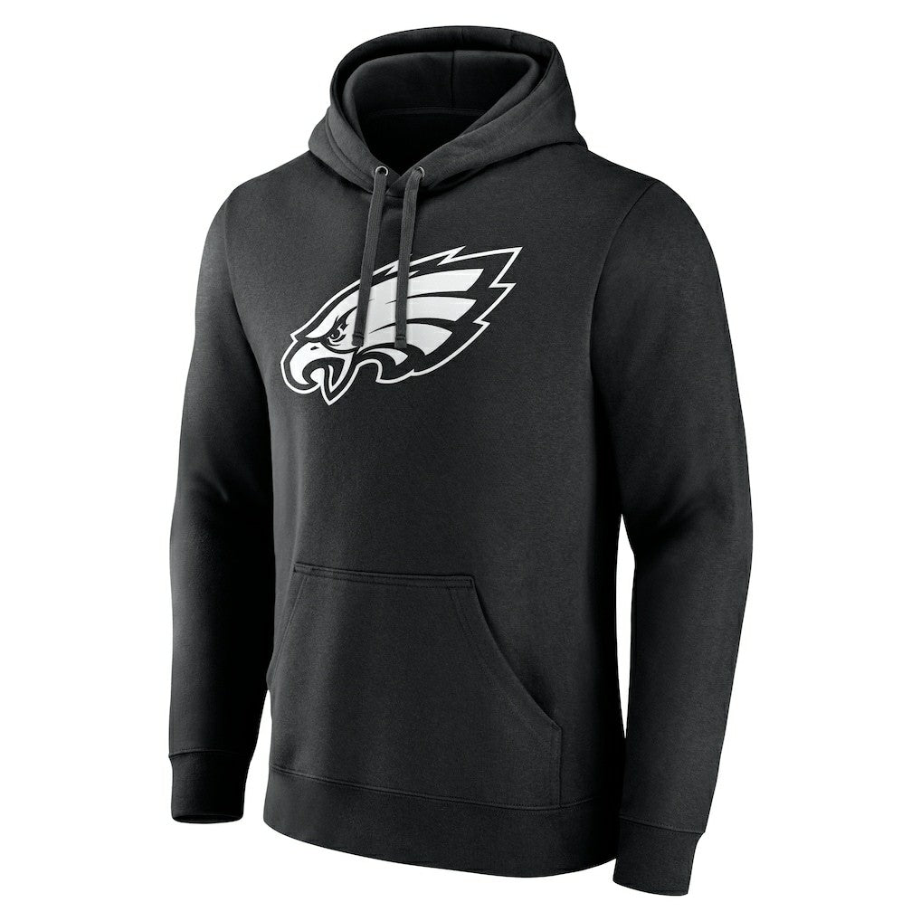 Philadelphia Eagles Personalized Name & Number Pullover Hoodie Black | NFL