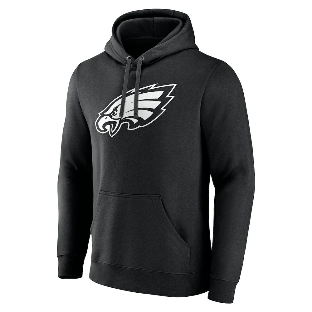 Philadelphia Eagles Personalized Name & Number Pullover Hoodie Black | NFL