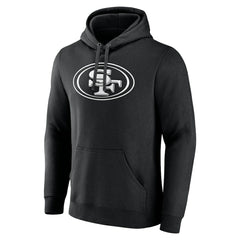 San Francisco 49ers Personalized Name & Number Pullover Hoodie Black | NFL