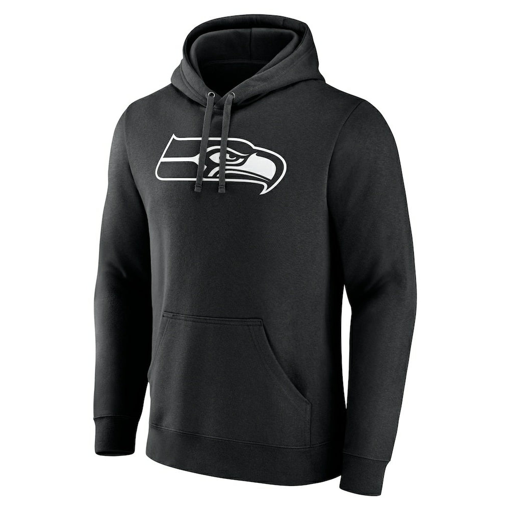 Seattle Seahawks Personalized Name & Number Pullover Hoodie Black | NFL