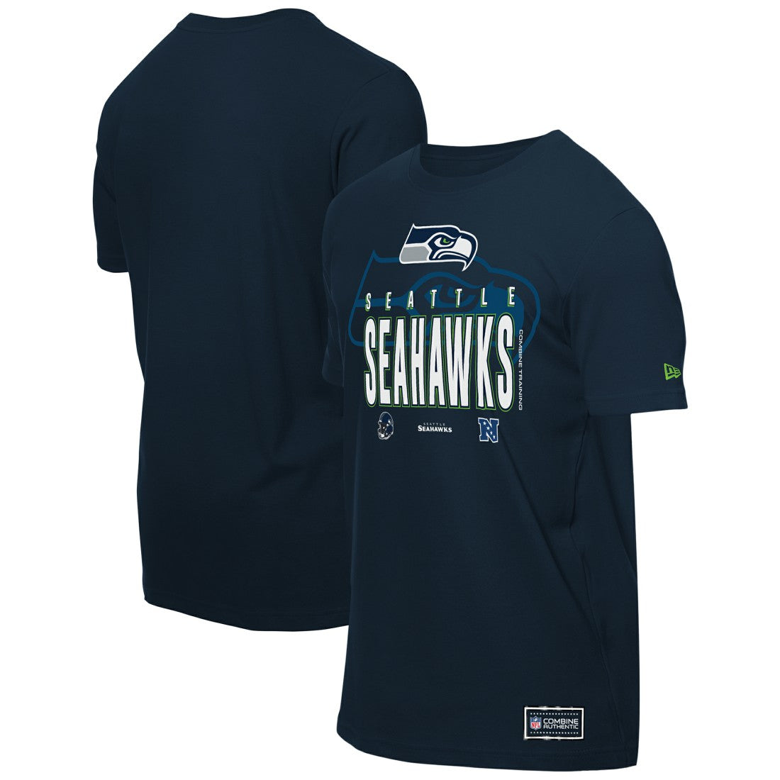Seattle Seahawks New Era 2025 NFL Training Camp T-Shirt College Navy | NFL