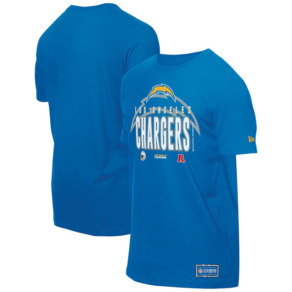 Los Angeles Chargers New Era 2025 NFL Training Camp T-Shirt Powder Blue | NFL