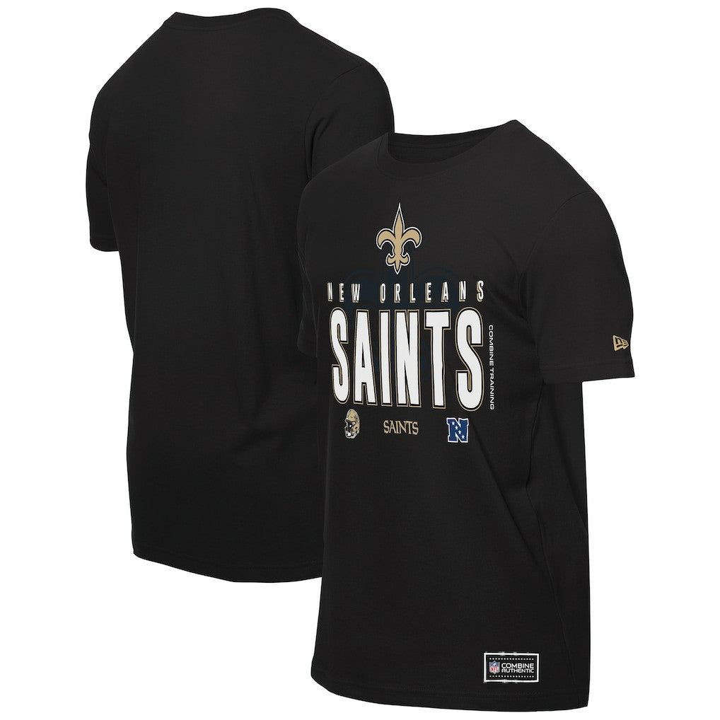 New Orleans Saints New Era 2025 NFL Training Camp T-Shirt Black | NFL
