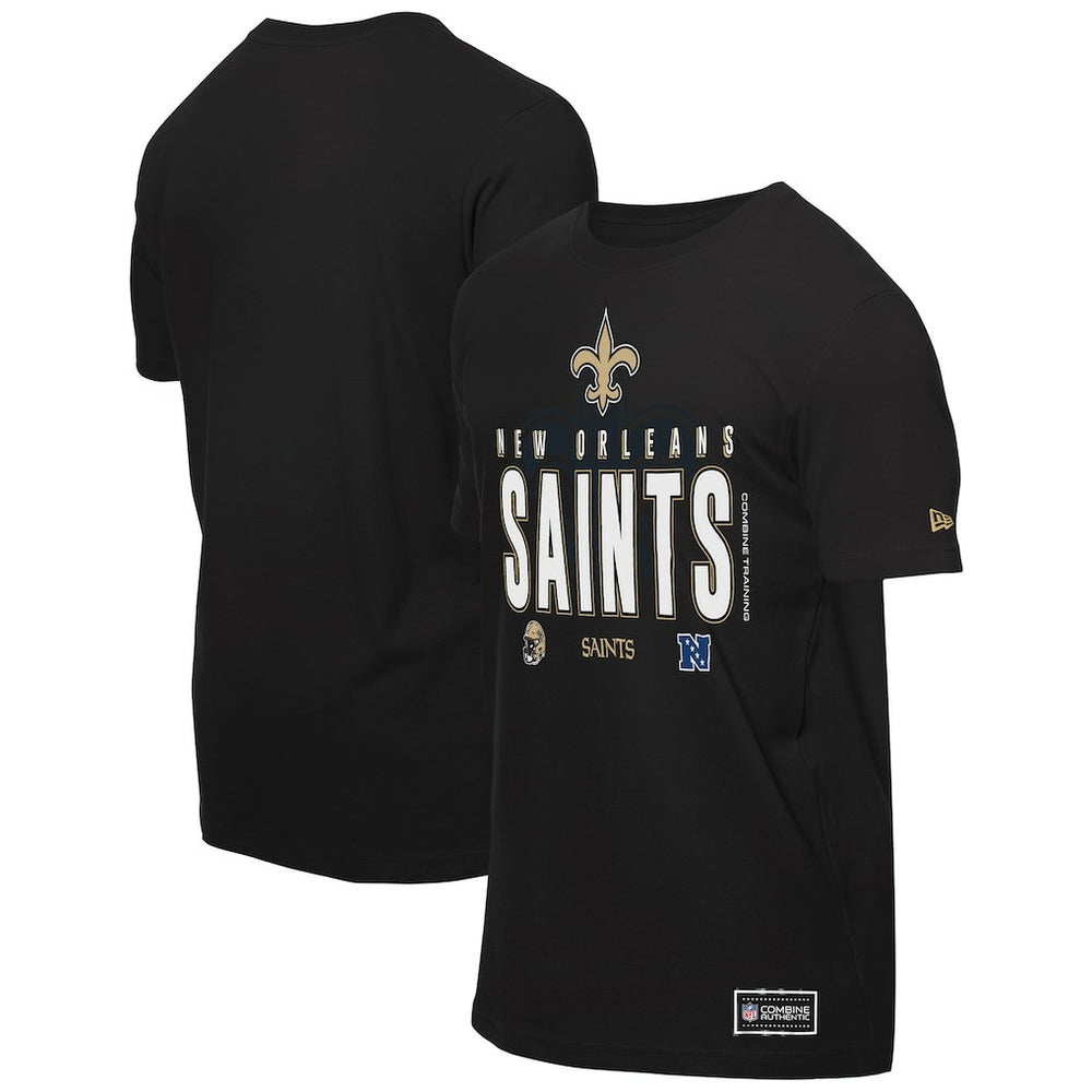 New Orleans Saints New Era 2025 NFL Training Camp T-Shirt Black | NFL