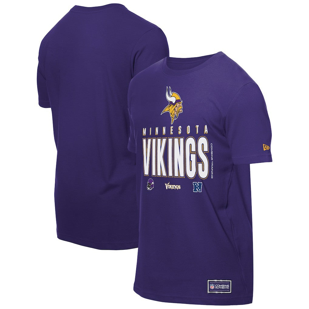 Minnesota Vikings New Era 2025 NFL Training Camp T-Shirt Purple | NFL