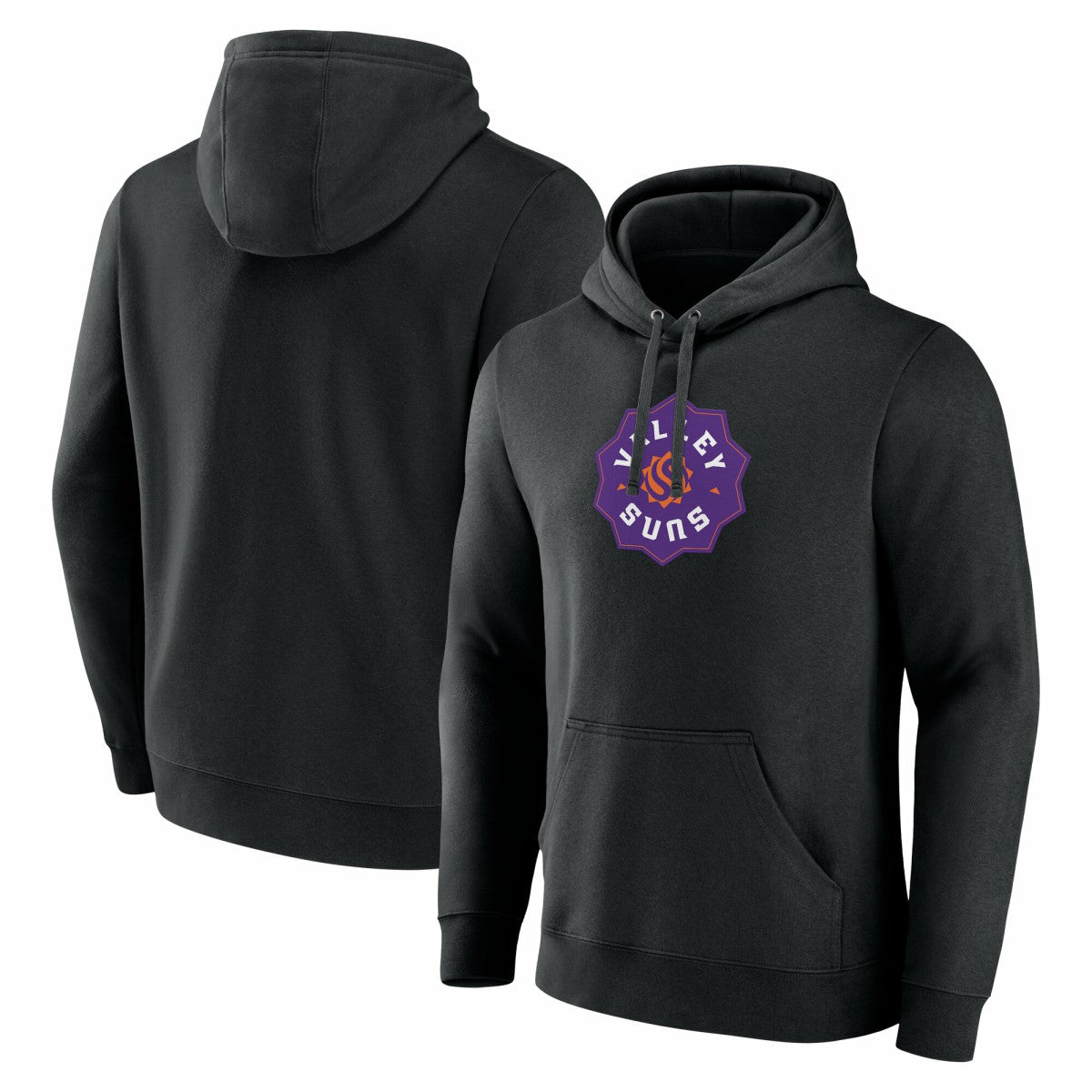 Valley Suns Primary Logo Pullover Hoodie Black - NBA