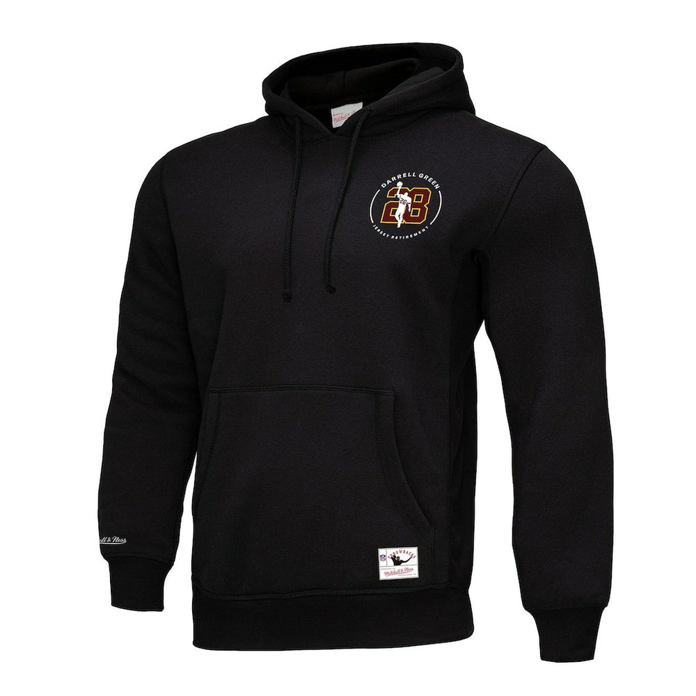 Darrell Green Washington Commanders Ageless Wonder Pullover Hoodie Black | Mitchell & Ness