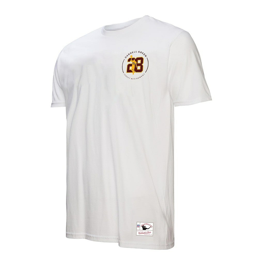 Darrell Green Washington Commanders Retired Player Name & Number T-Shirt White | Mitchell & Ness