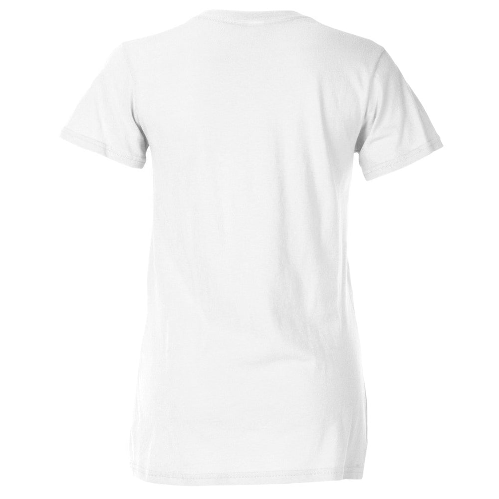 Dallas Cowboys Women's Thunderstruck Foil T-Shirt White | NFL