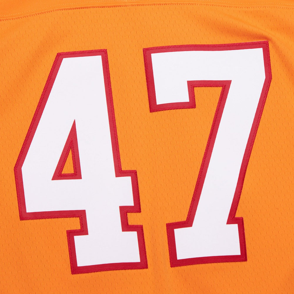 John Lynch Tampa Bay Buccaneers 1993 Legacy Replica Jersey Orange | Mitchell & Ness