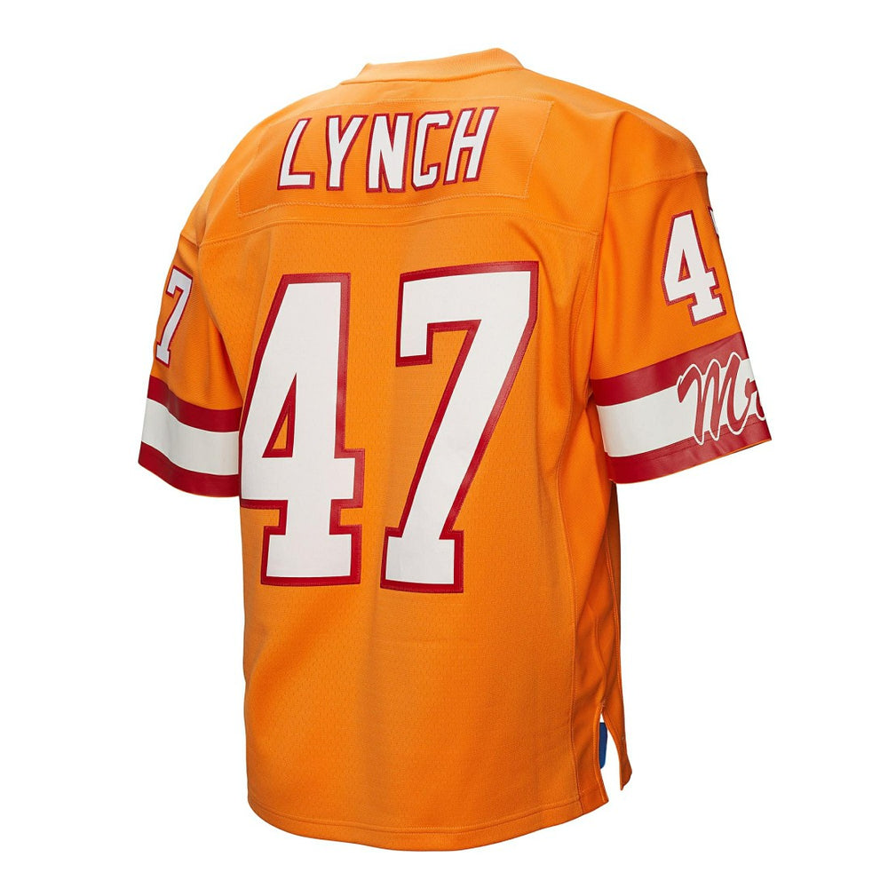 John Lynch Tampa Bay Buccaneers 1993 Legacy Replica Jersey Orange | Mitchell & Ness