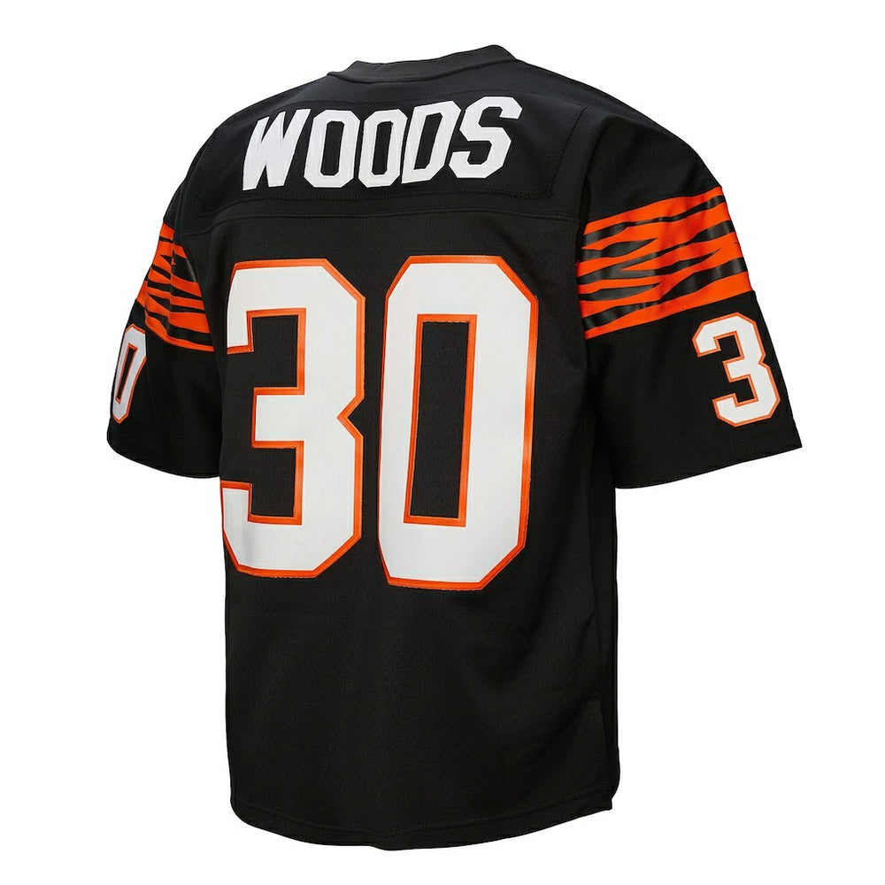 Ickey Woods Cincinnati Bengals 1988 Legacy Replica Jersey Black | Mitchell & Ness