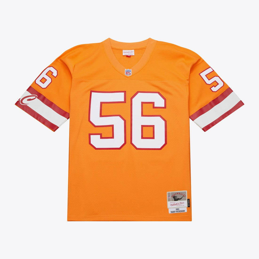 Hardy Nickerson Tampa Bay Buccaneers 1993 Legacy Replica Jersey Orange | Mitchell & Ness